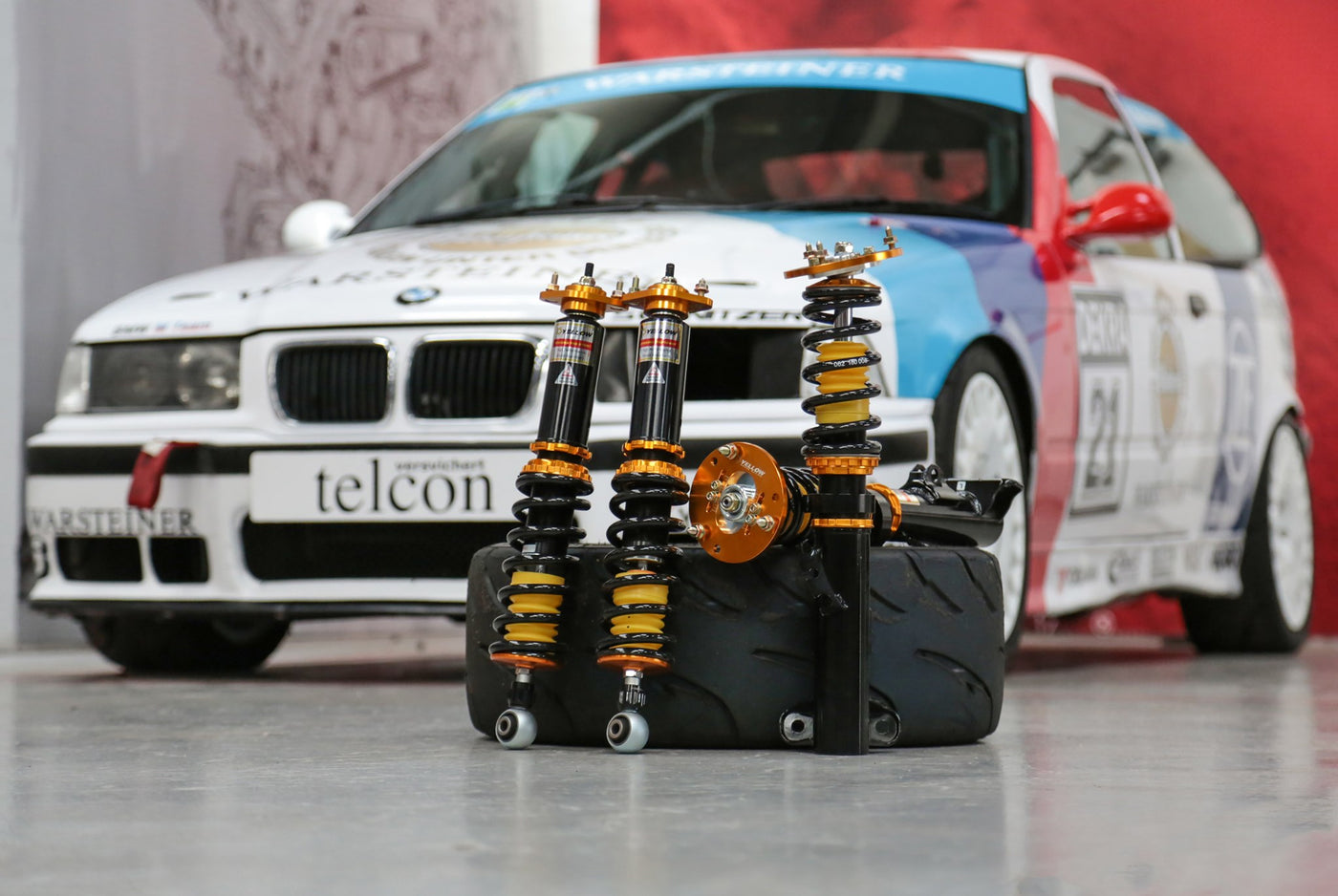Yellow Speed Racing: The Coilovers Developed For Road & Track