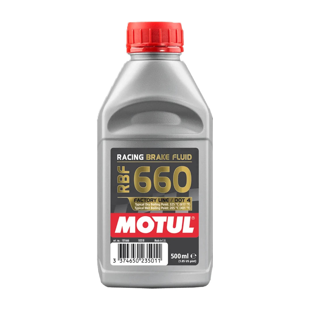 Motul RBF660 DOT 4 Factory Line Racing Brake Fluid 500ml