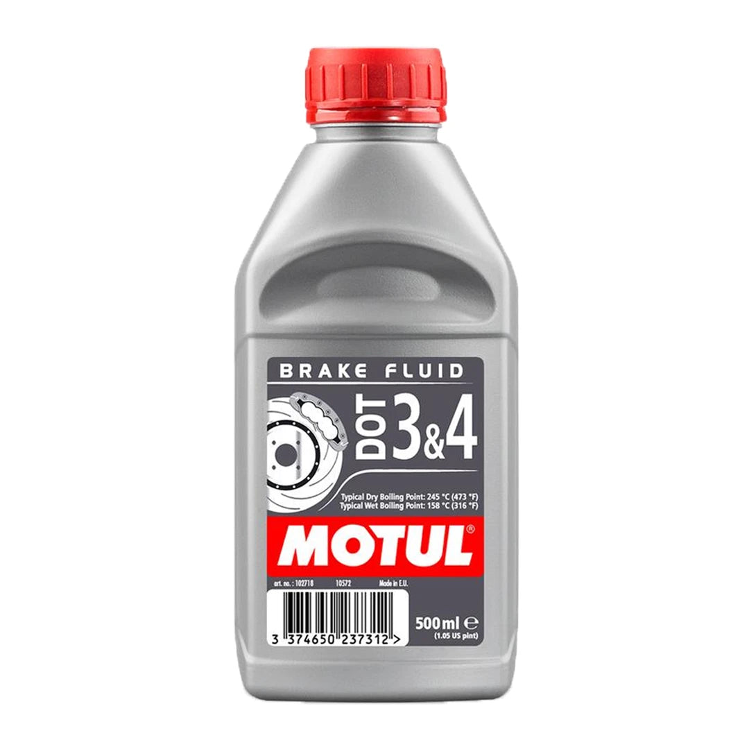 Liquide de frein synthétique Motul DOT 3 et 4
