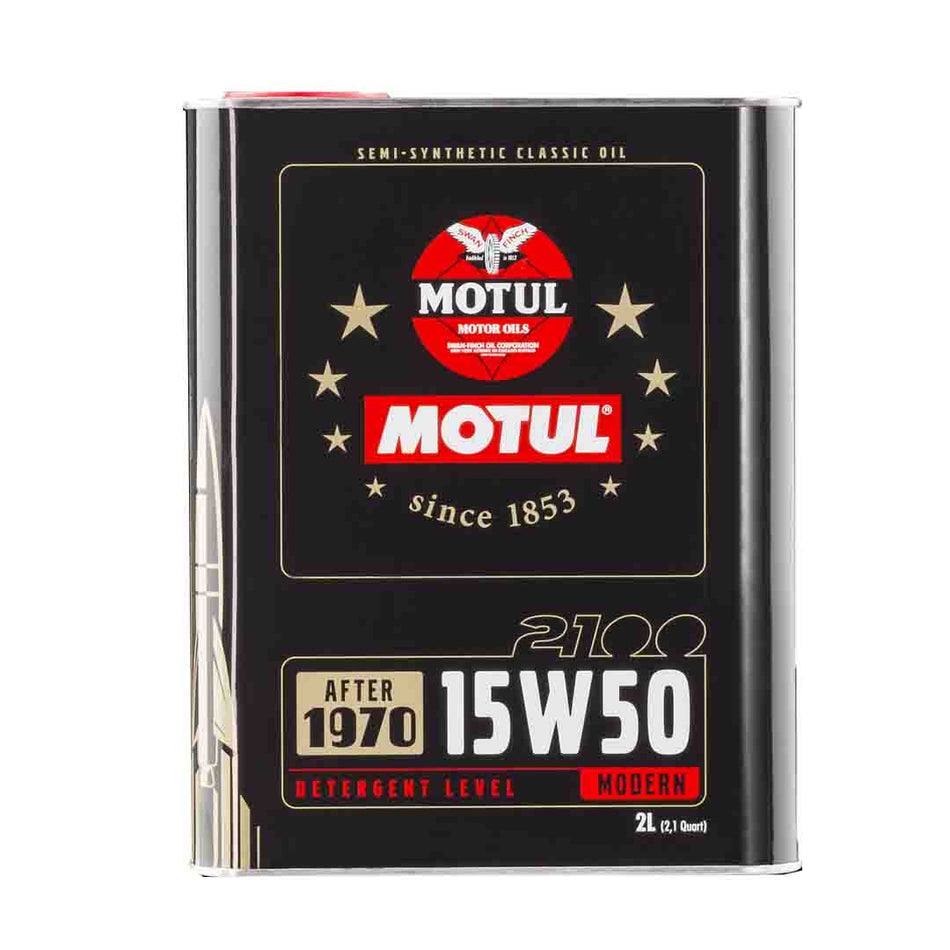 Motul 2100 Classic 15W-50 Semi Synthetic Engine Oil