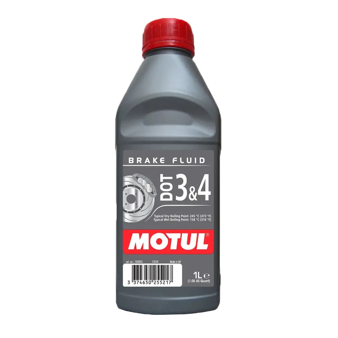 Liquide de frein synthétique Motul DOT 3 et 4