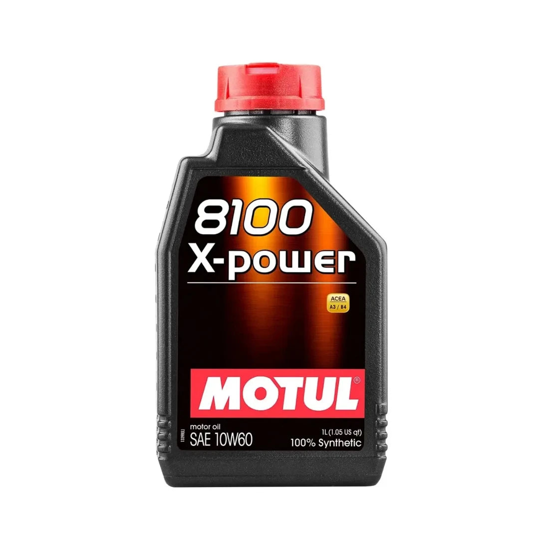 Motul 8100 X-Power 10W-60 Synthetic Engine Oil 1L