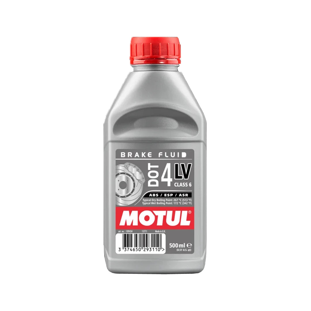 Motul DOT 4 LV Low Viscosity Brake Fluid 500ml