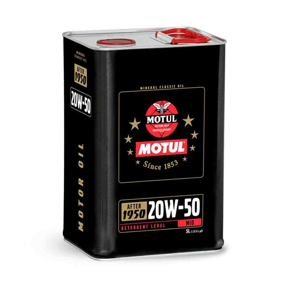 Motul Classic 20W-50 Mineral Multigrade Engine Oil