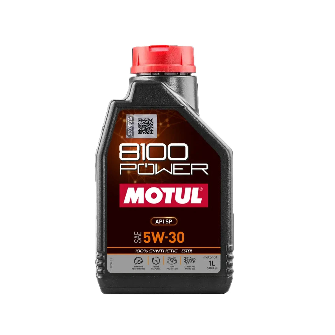 Huile moteur synthétique Motul 8100 Power 5W-40