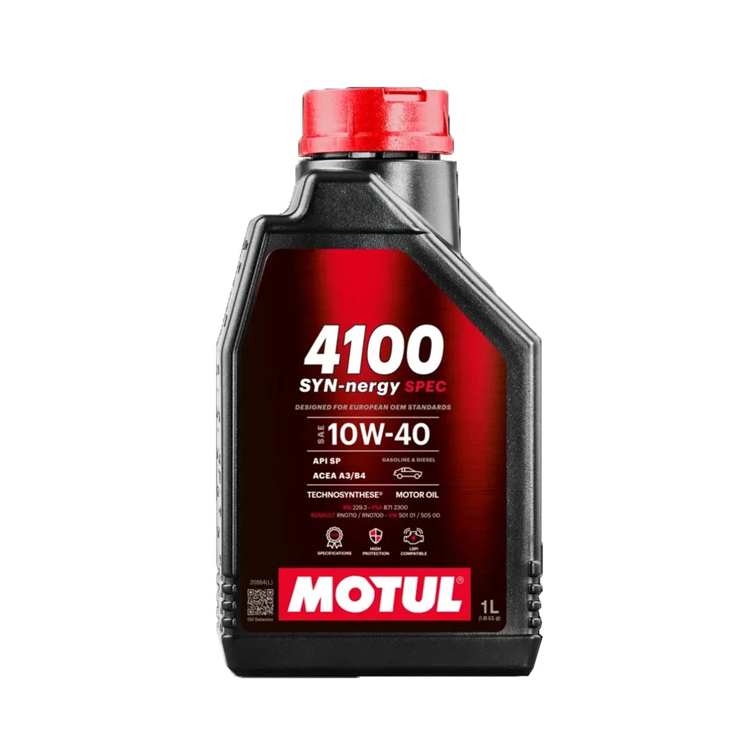 Motul 4100 SYN-nergy SPEC 10W-40 Synthetic Engine Oil 1L