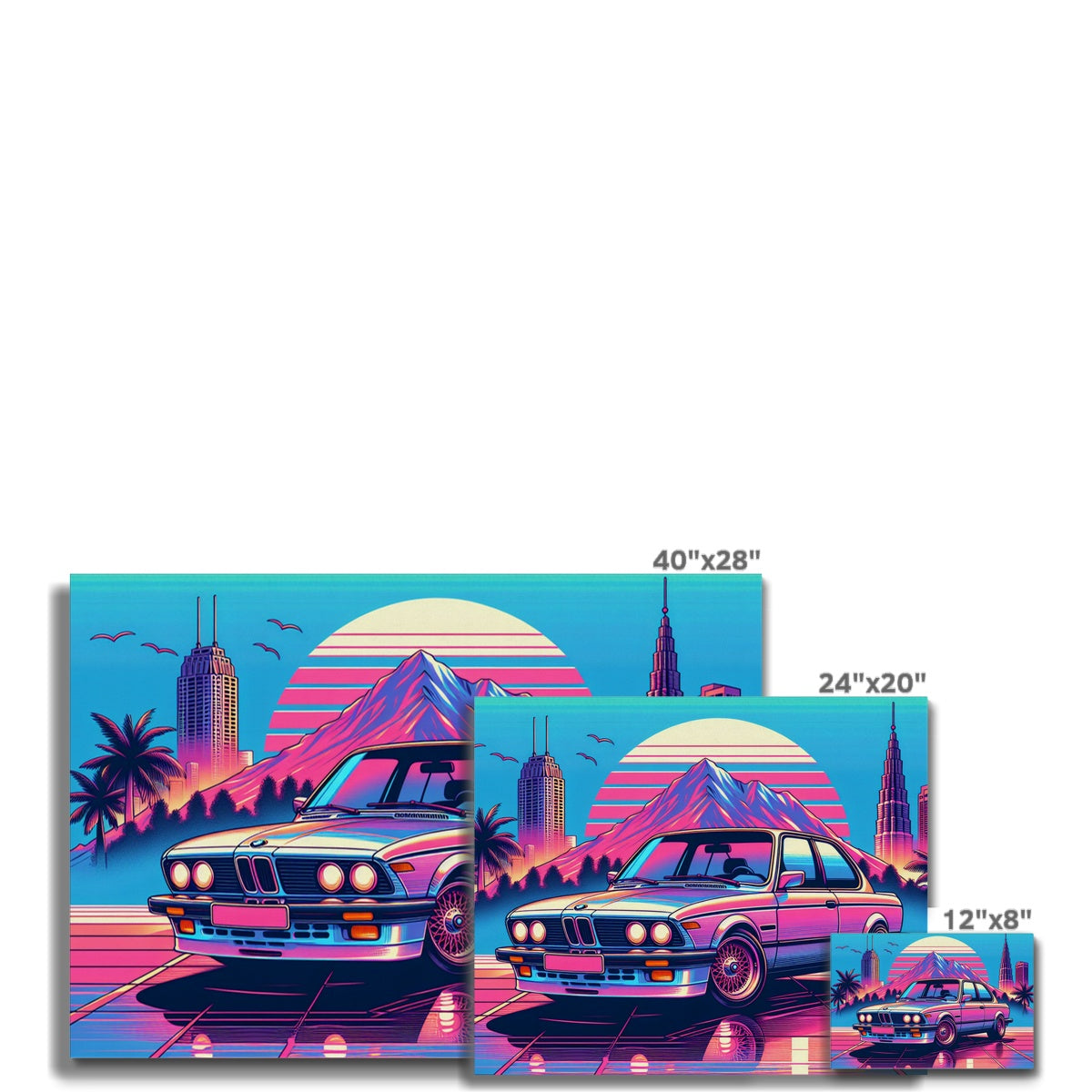 BMW 3er Classic Canvas