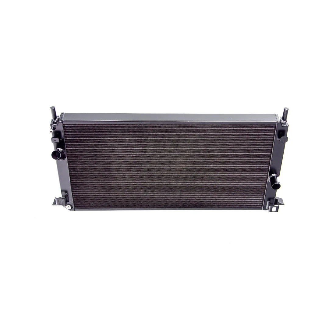 Airtec black radiator on a white background