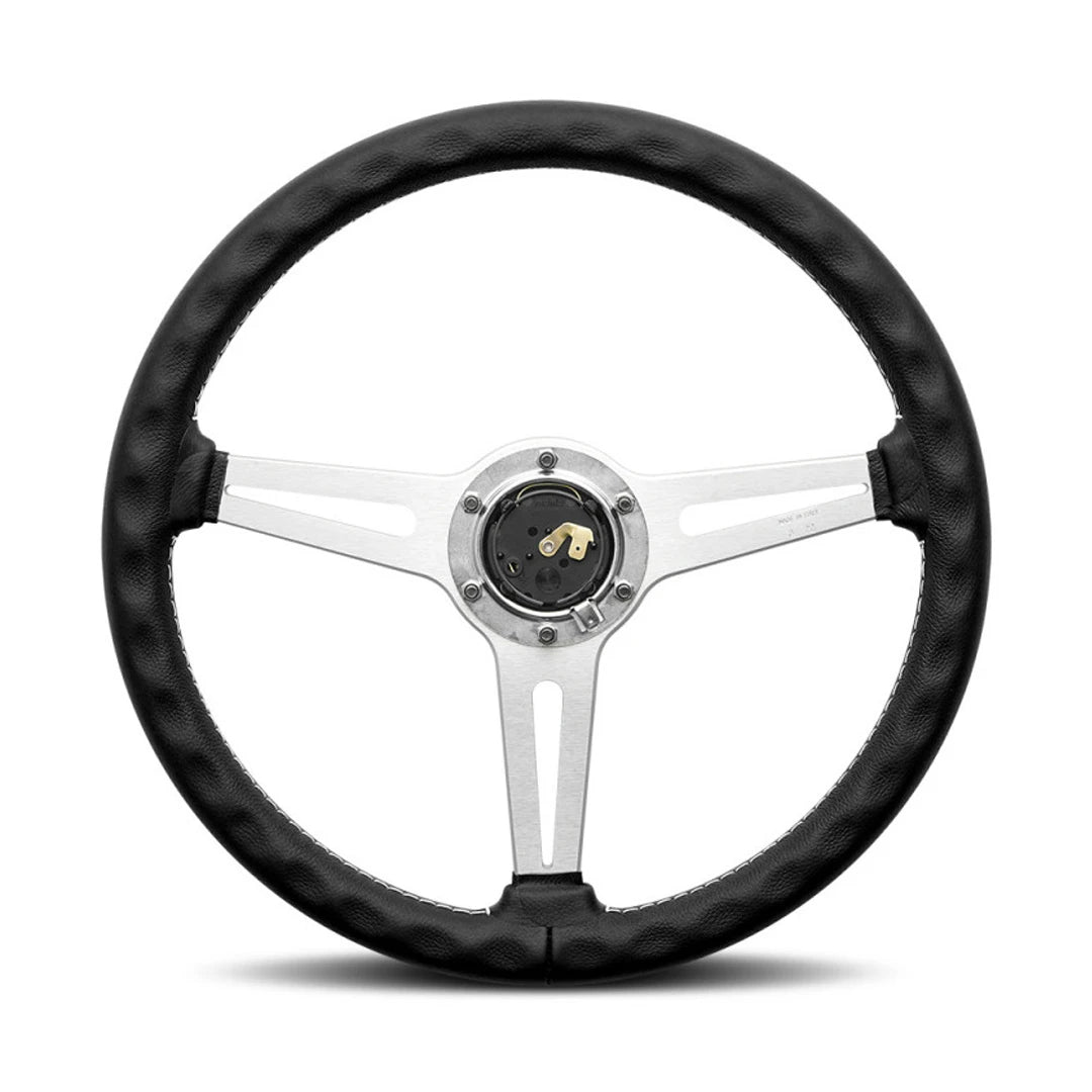 MOMO Retro Leather Steering Wheel