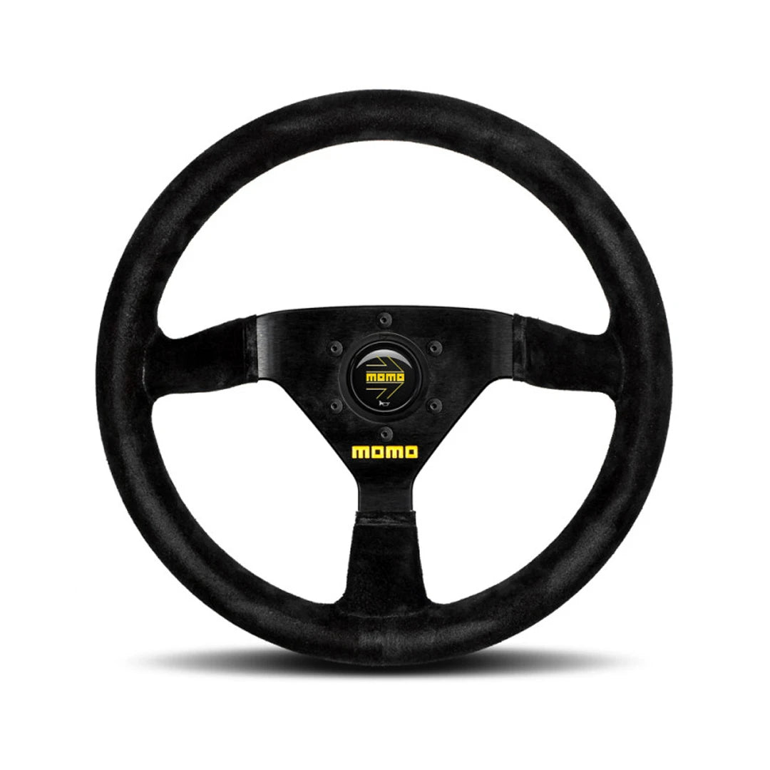 MOMO MOD.69 Black Suede Steering Wheel