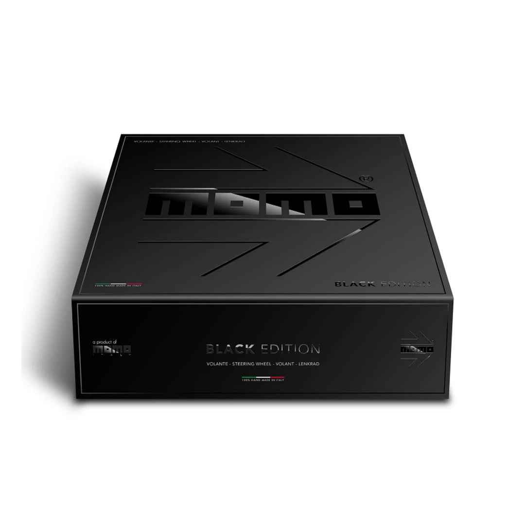 MOMO GT-50 2.0 black edition steering wheel presentation box