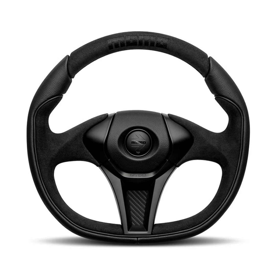 MOMO GT-50 2.0 Leather Microfibre Black Edition Steering Wheel