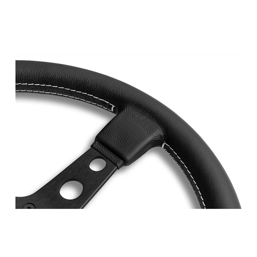 MOMO Prototipo Black Leather Steering Wheel