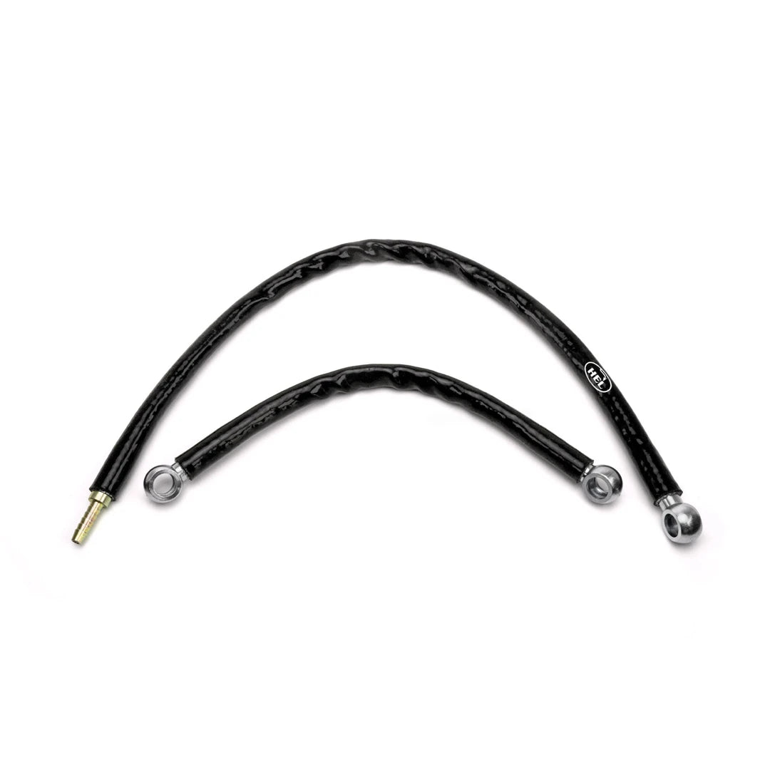 HEL Performance stainless steel braided turbo hoses