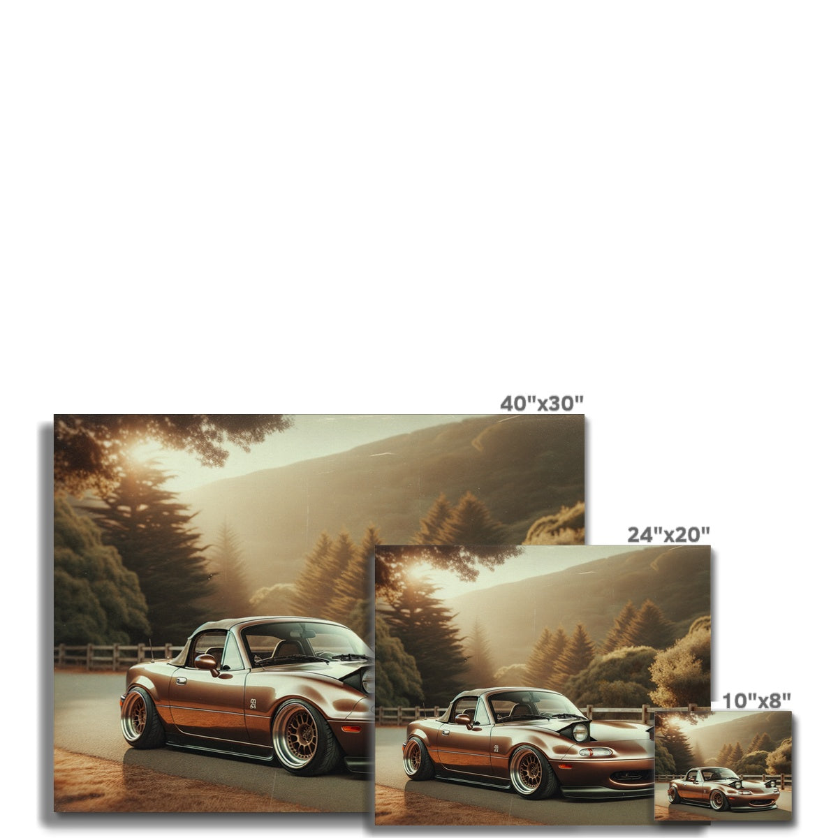 Mazda MX5 Sunset Canvas