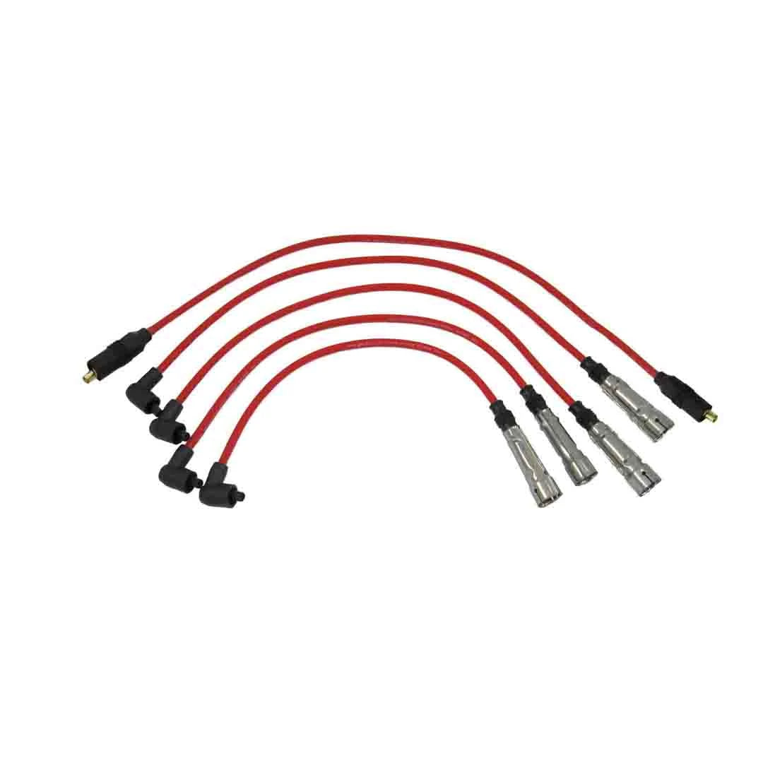 Set of 4 8mm red ht leads