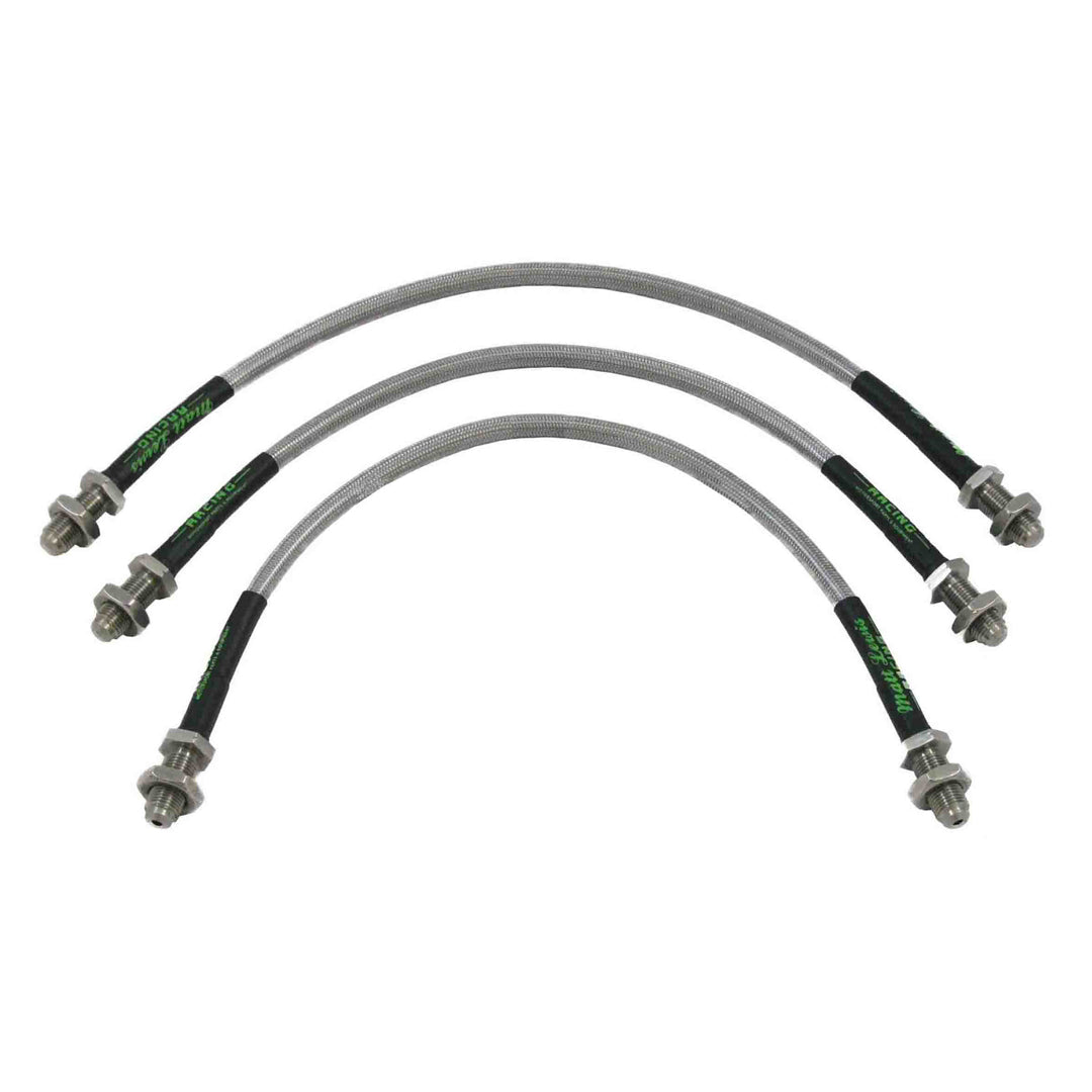 Ford Escort MK2 Stainless Steel Braided Brake Hoses