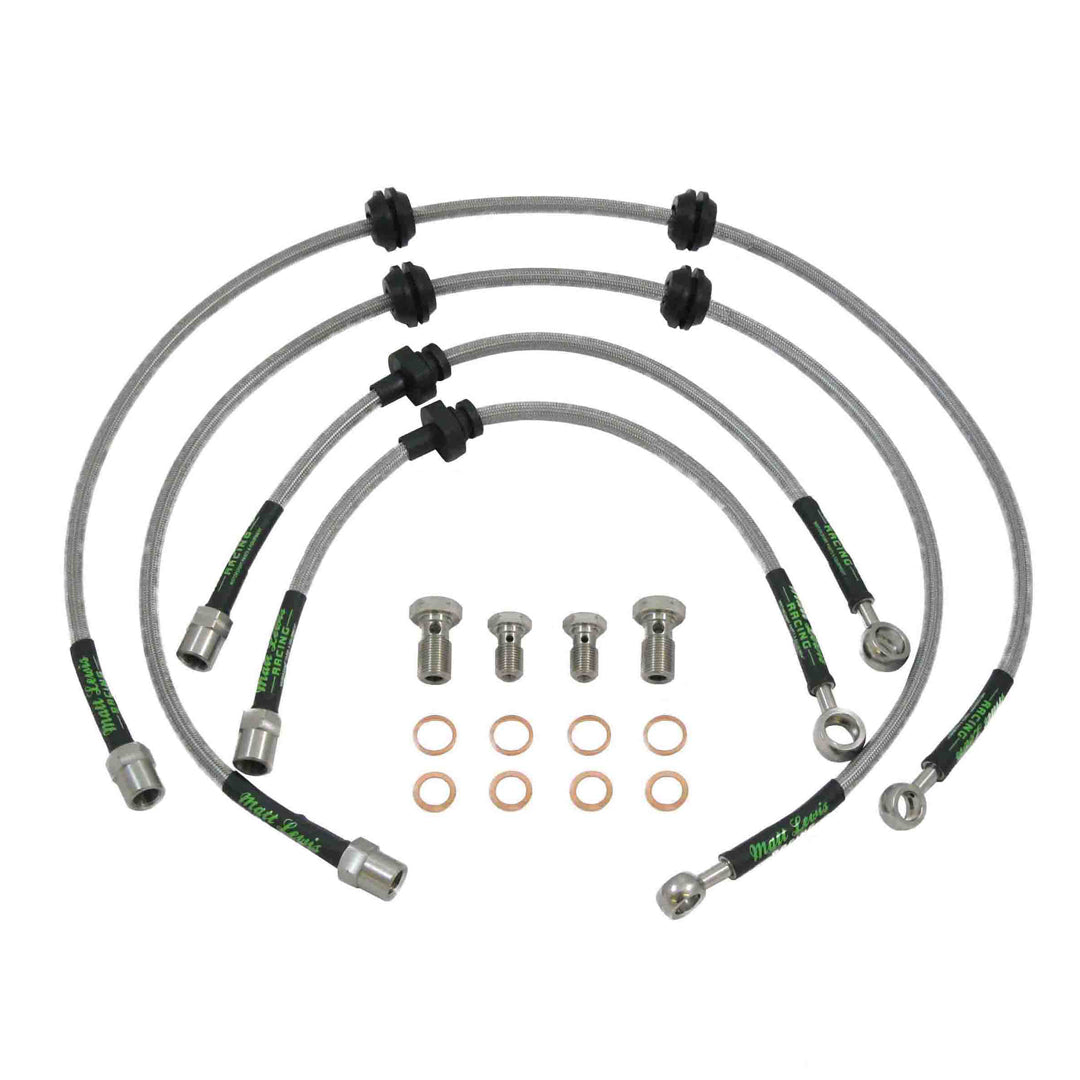 Vauxhall Astra MK5 VXR Edelstahl-Geflecht-Bremsschläuche