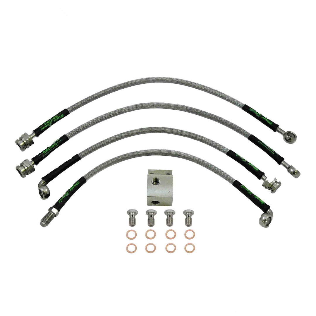 Mazda MX5 NA NB Stainless Steel Braided Brake Hoses