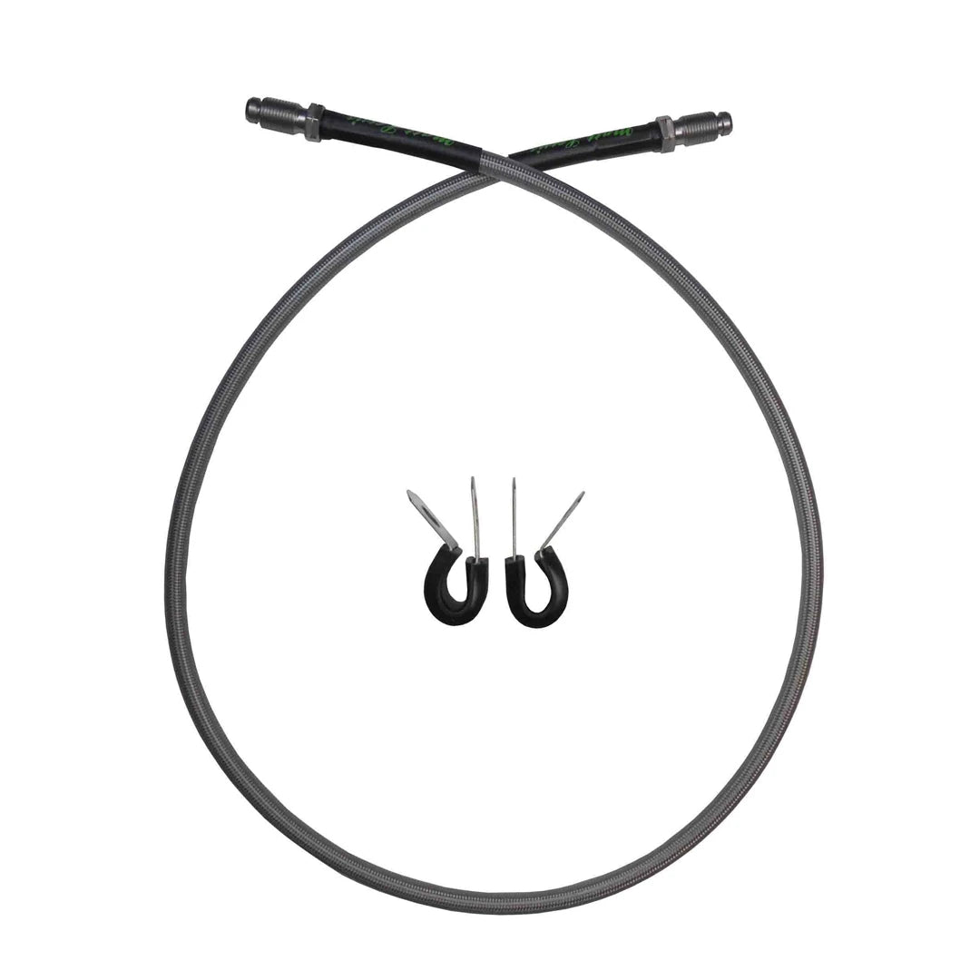 Stainless steel braided clutch hose