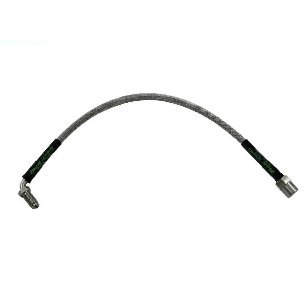 Stainless steel braided clutch hose