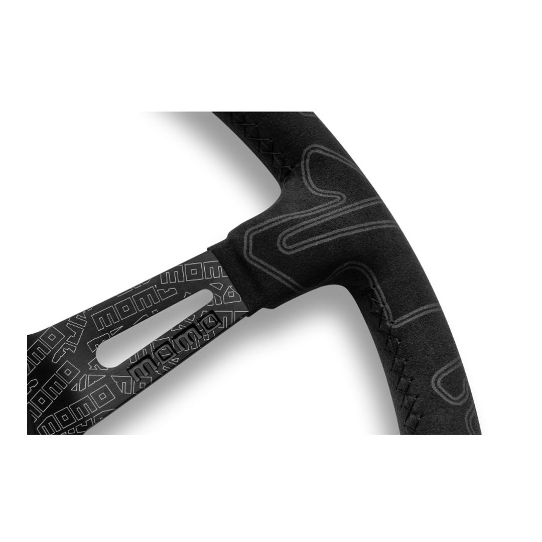 MOMO Ultra Black Edition Lenkrad