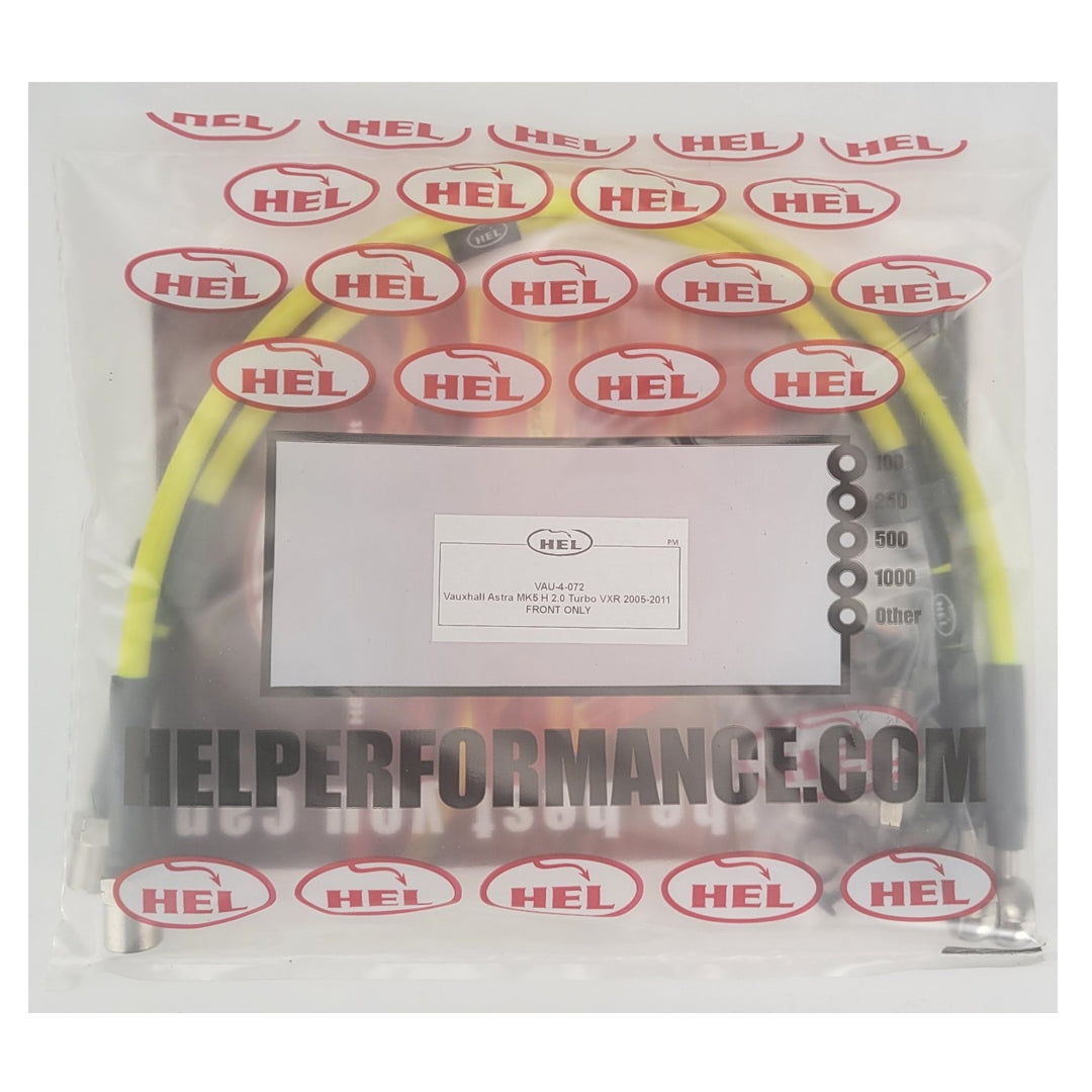 Flexibles de frein tressés en acier inoxydable HEL pour Ford Mondeo MK4, bleus