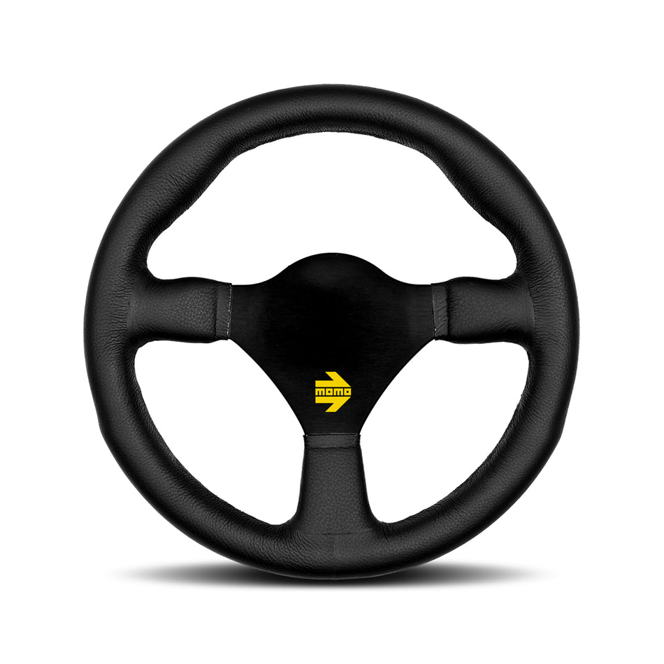 MOMO MOD.26 Black Leather Racing Steering Wheel