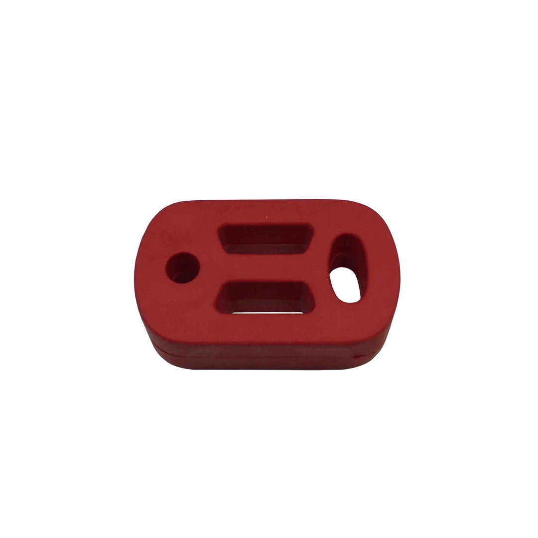 Single Red exhaust mount