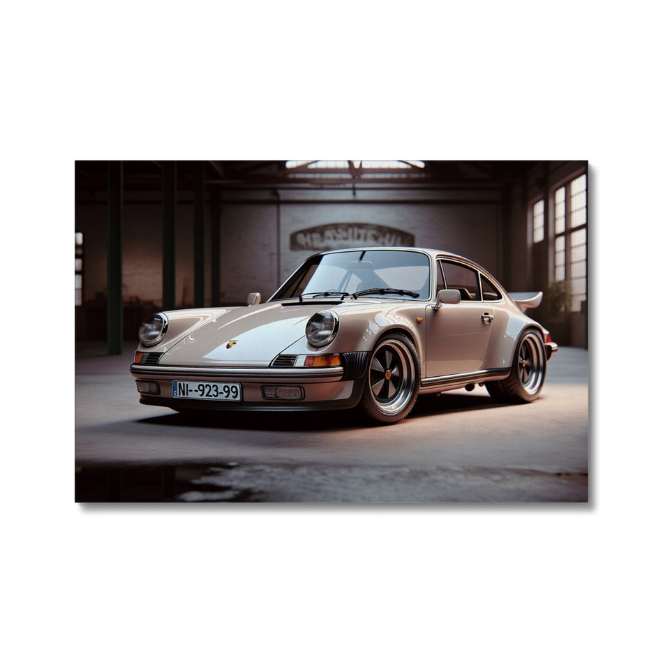 Porsche 911 Classic Warehouse #2 Canvas