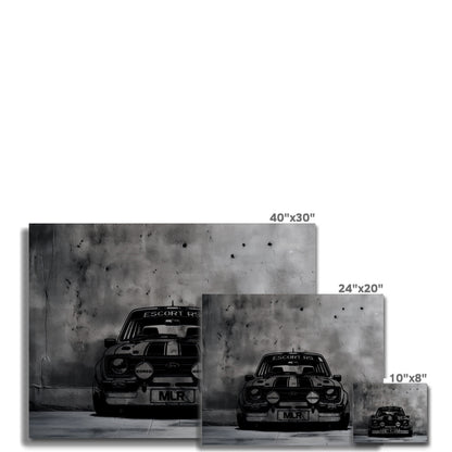 Toile Street Art Ford Escort RS
