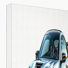 BMW M4 Silber Canvas