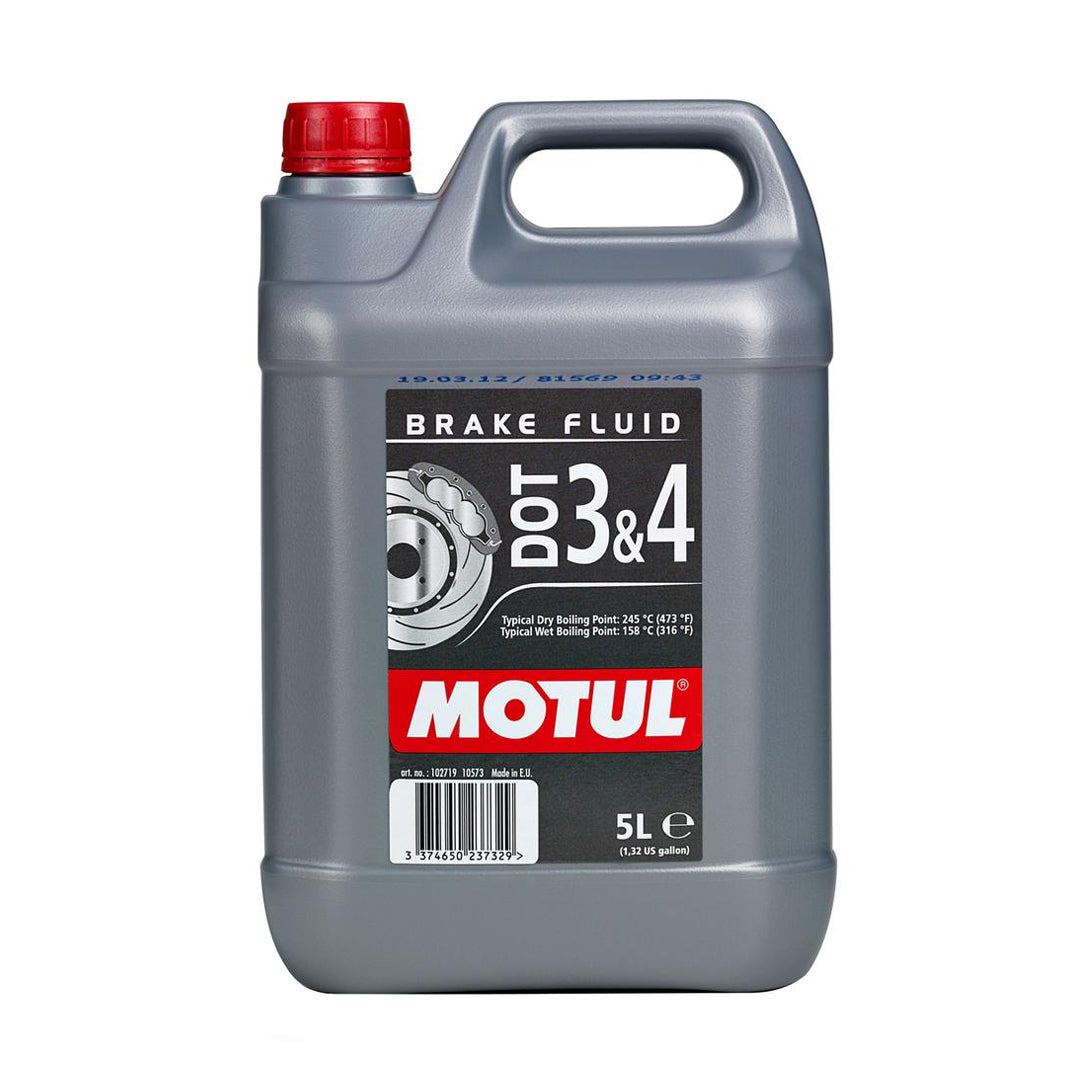 Liquide de frein synthétique Motul DOT 3 et 4