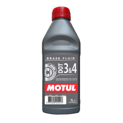 Liquide de frein synthétique Motul DOT 3 et 4