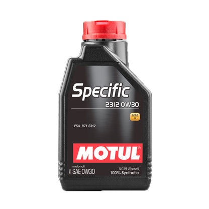 Huile moteur synthétique Motul 2312 PSA 0W-30