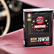 Huile moteur minérale multigrade Motul Classic 20W-50