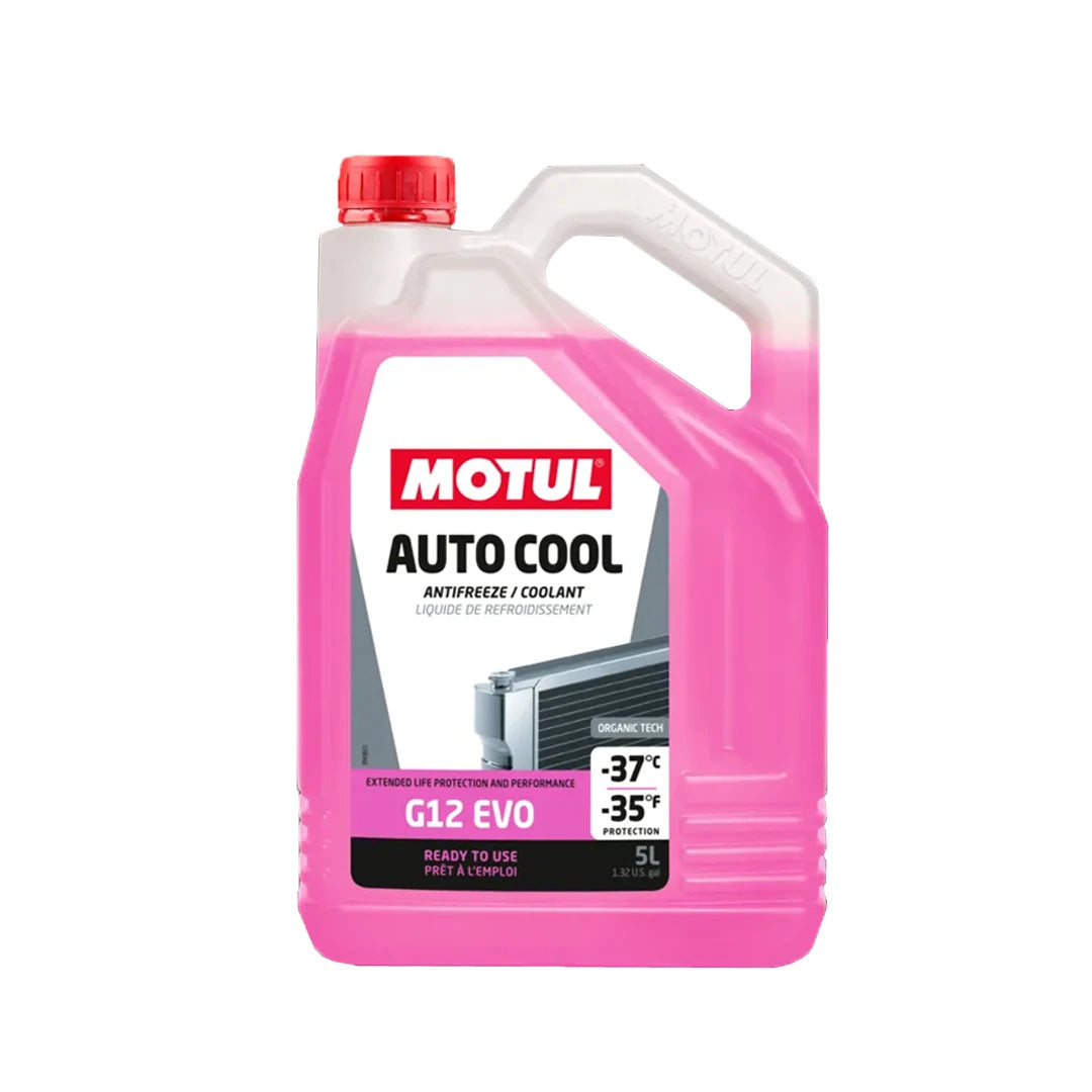 Motul Auto Cool G12 Evo -37°C Antifreeze 5L