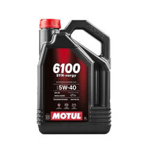 Huile moteur synthétique Motul 6100 SYN-nergy 5W-40