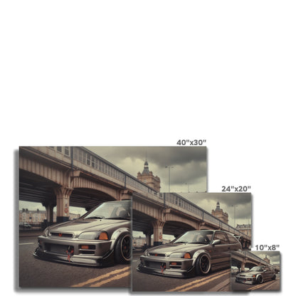 Toile de rue Honda Civic Type R