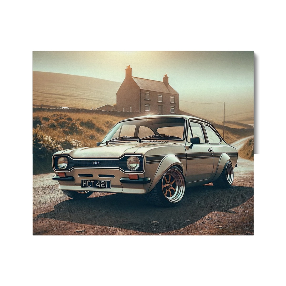 Toile Ford Escort RS Hills