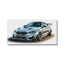 BMW M4 Silber Canvas