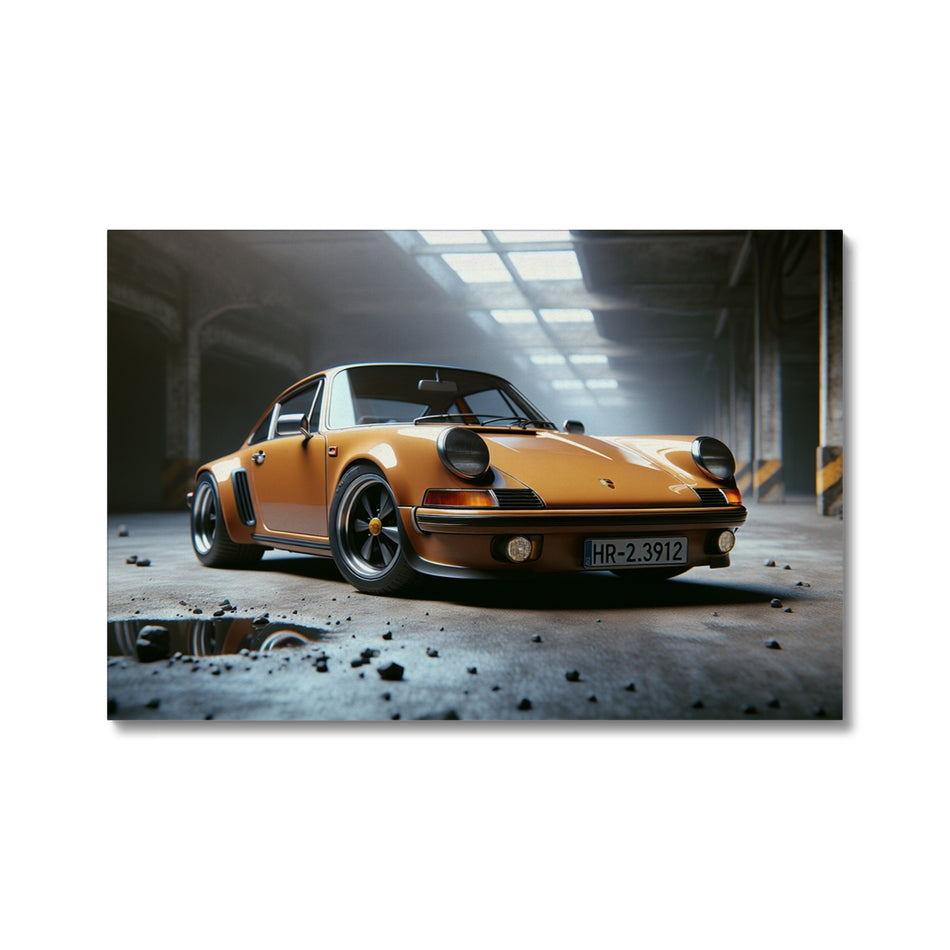 Porsche 911 Classic Warehouse Canvas