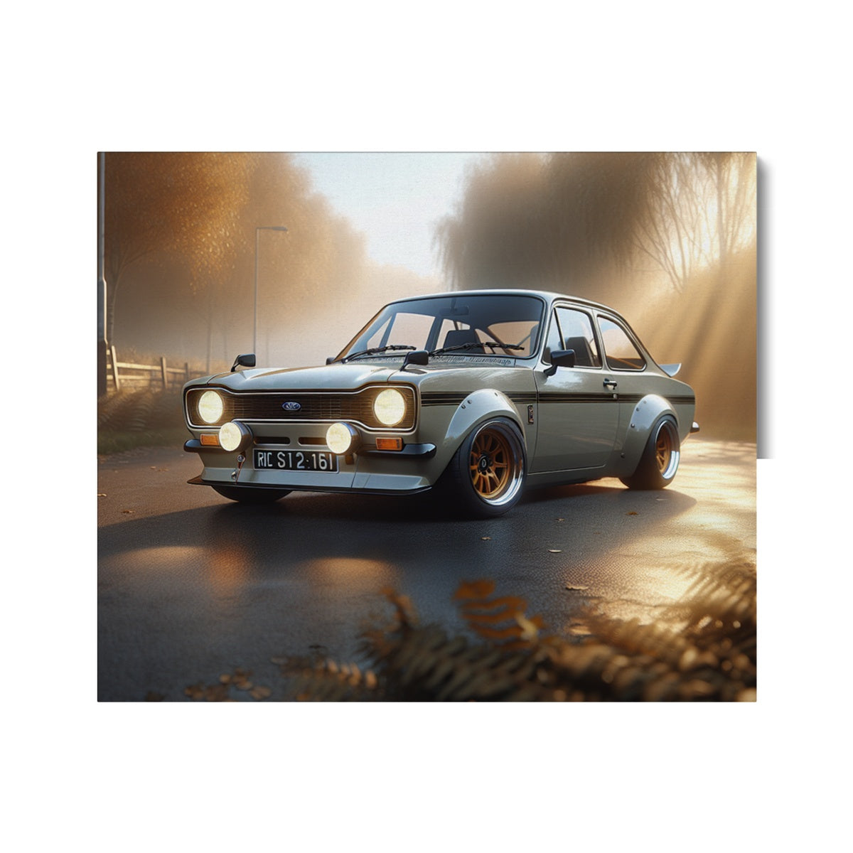 Toile Ford Escort RS Country Road