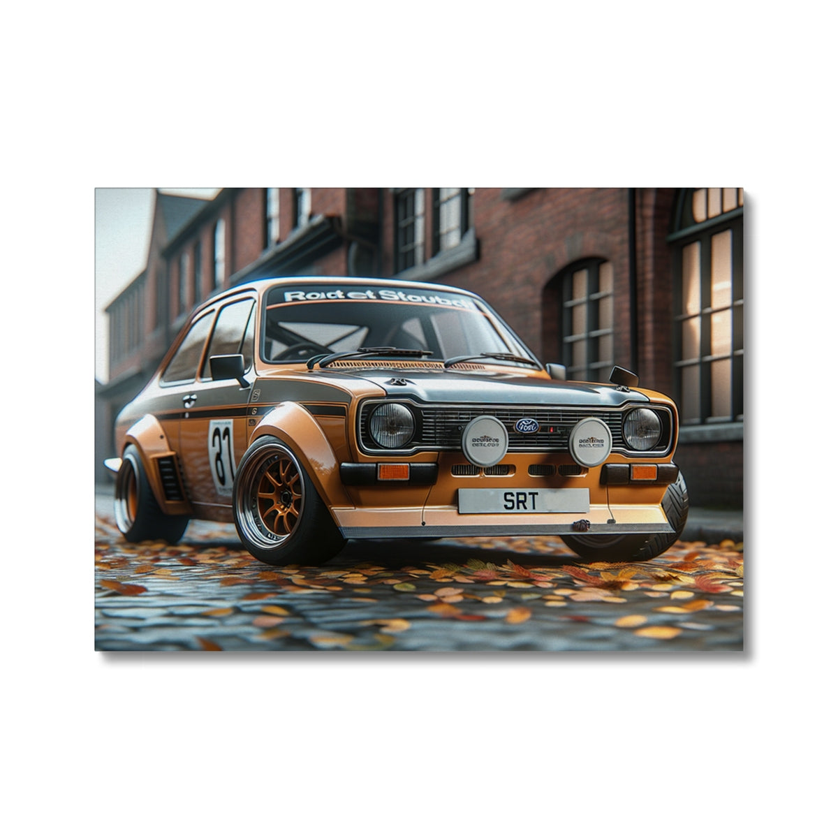 Ford Escort RS Rally Canvas
