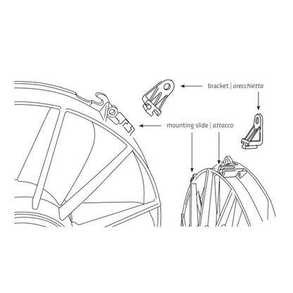 SPAL electric cooling fan mounting foot instructions