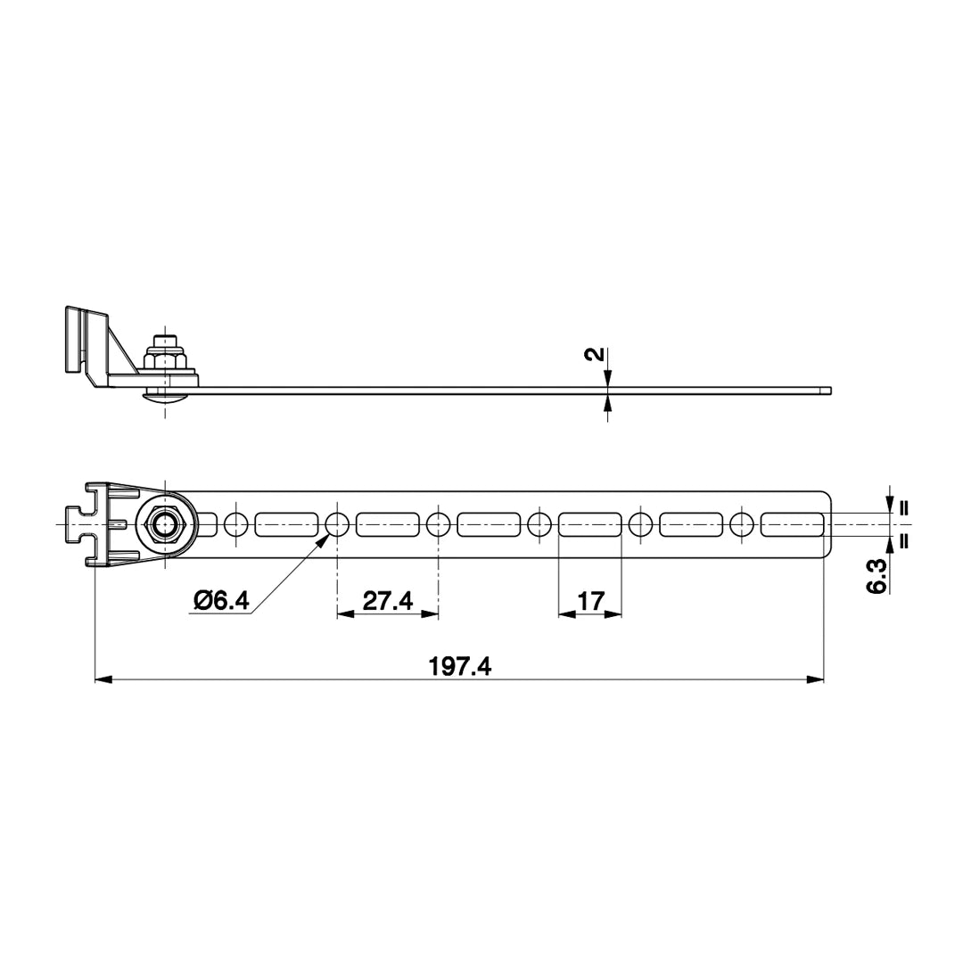 SPAL electric cooling fan mounting foot dimensions