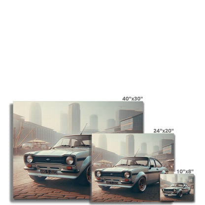 Toile de chantier naval Ford Escort RS
