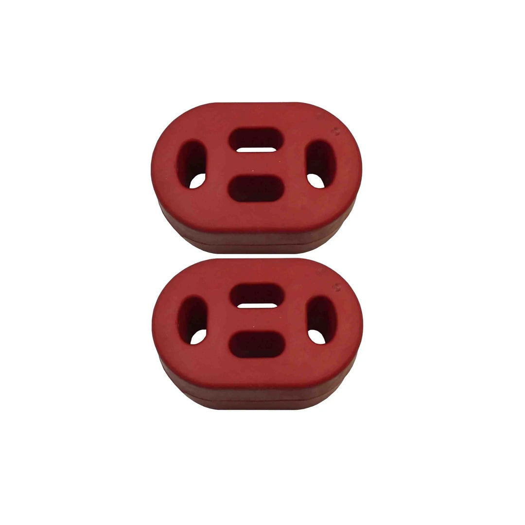 Set of 2 Red exhaust mounts