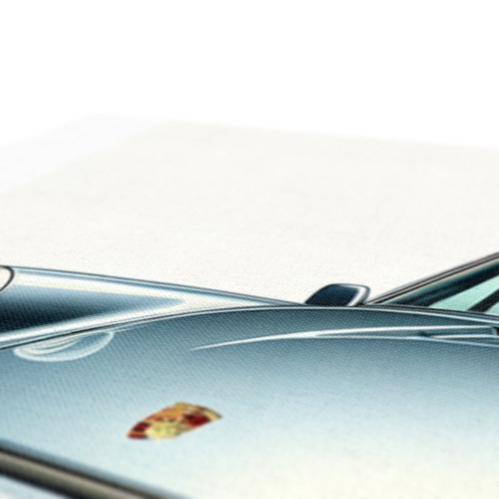 Porsche 911 Classic Portrait Leinwand