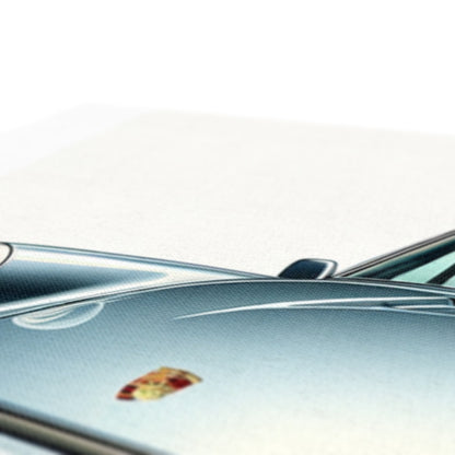Porsche 911 Classic Portrait Leinwand